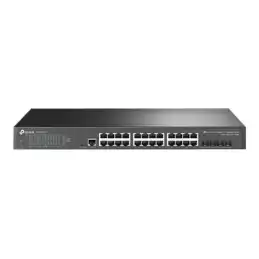 JetStream™ 24-Port Gigabit L2+ Managed Switch with 4 10GE SFP+ SlotsPORT: 24× Gigabit RJ45 Ports, 4× 10G SF... (SG3428X)_1